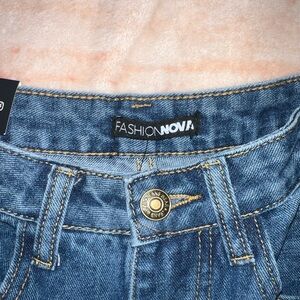 Fashion Nova High Rise Denim Jeans